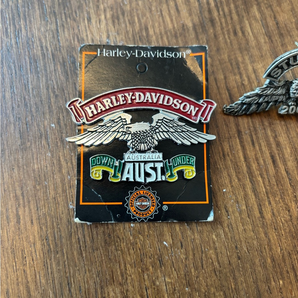 Harley-Davidson Silver and Red Jewelry Accessories - Picture 3 of 8